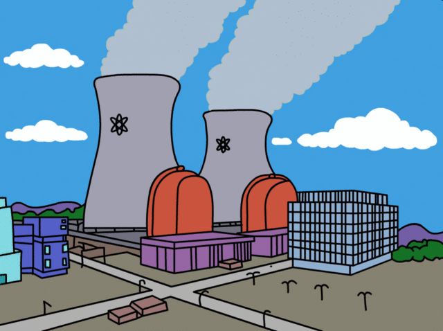 Simpsons' nuclear reactor